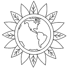 230x230 Top Free Printable Earth Coloring Pages Online