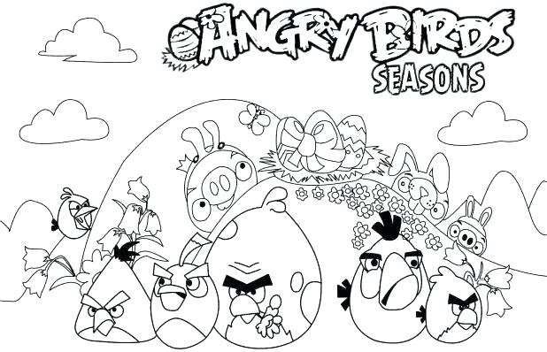 618x398 Coloring Page Coloring Pages Angry Birds Colouring Printable