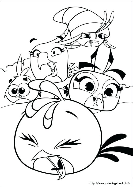 567x794 Coloring Pages Angry Birds Angry Birds Coloring Book Packed