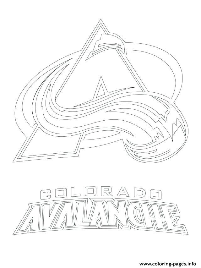 640x853 Nhl Logo Coloring Pages Hockey Goalie Coloring Pages Logo Images