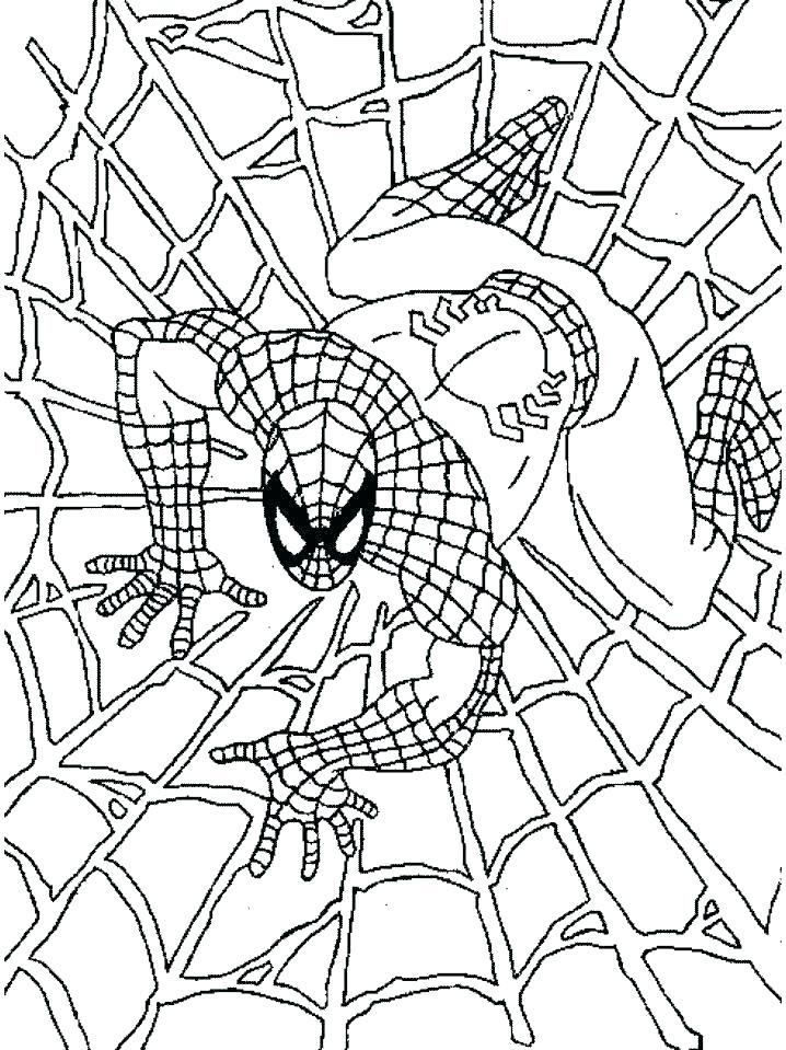 718x959 Spiderman Green Goblin Coloring Pages Page The Amazing Spider Man