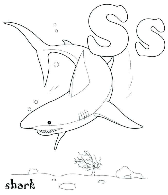 691x800 Hammerhead Shark Coloring Pages To Print Goblin Shark Coloring