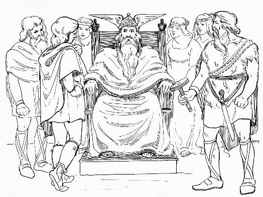 524x394 Norse Mythology Coloring Pages