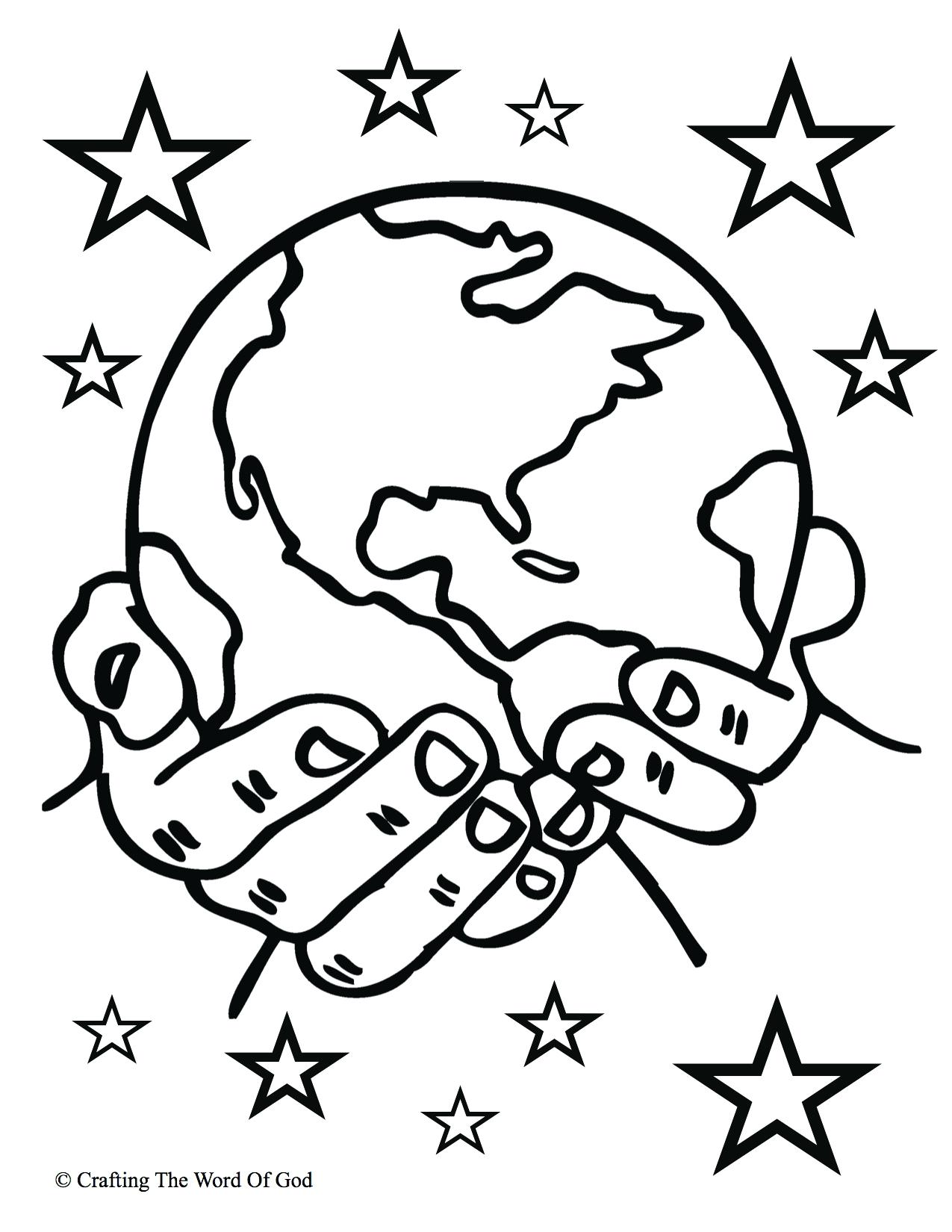 1275x1650 Simple Days Of Creation Coloring Pages