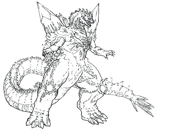 600x455 Godzilla Coloring Pages Burning Godzilla Coloring Pages Uralavto