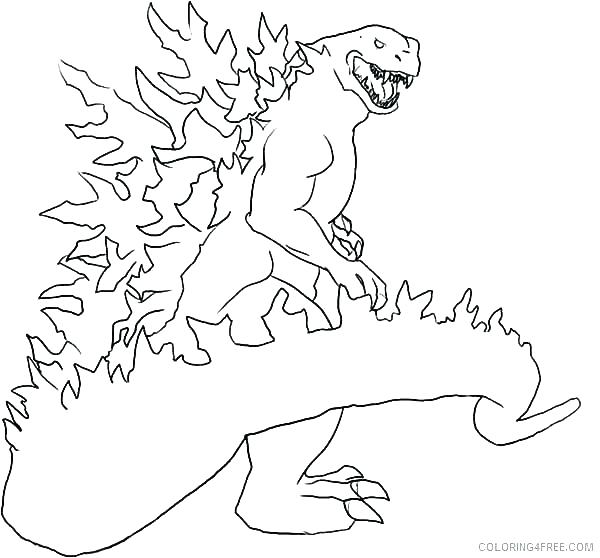 600x558 Godzilla Coloring Pages Coloring Pages Perfect Coloring Page New X