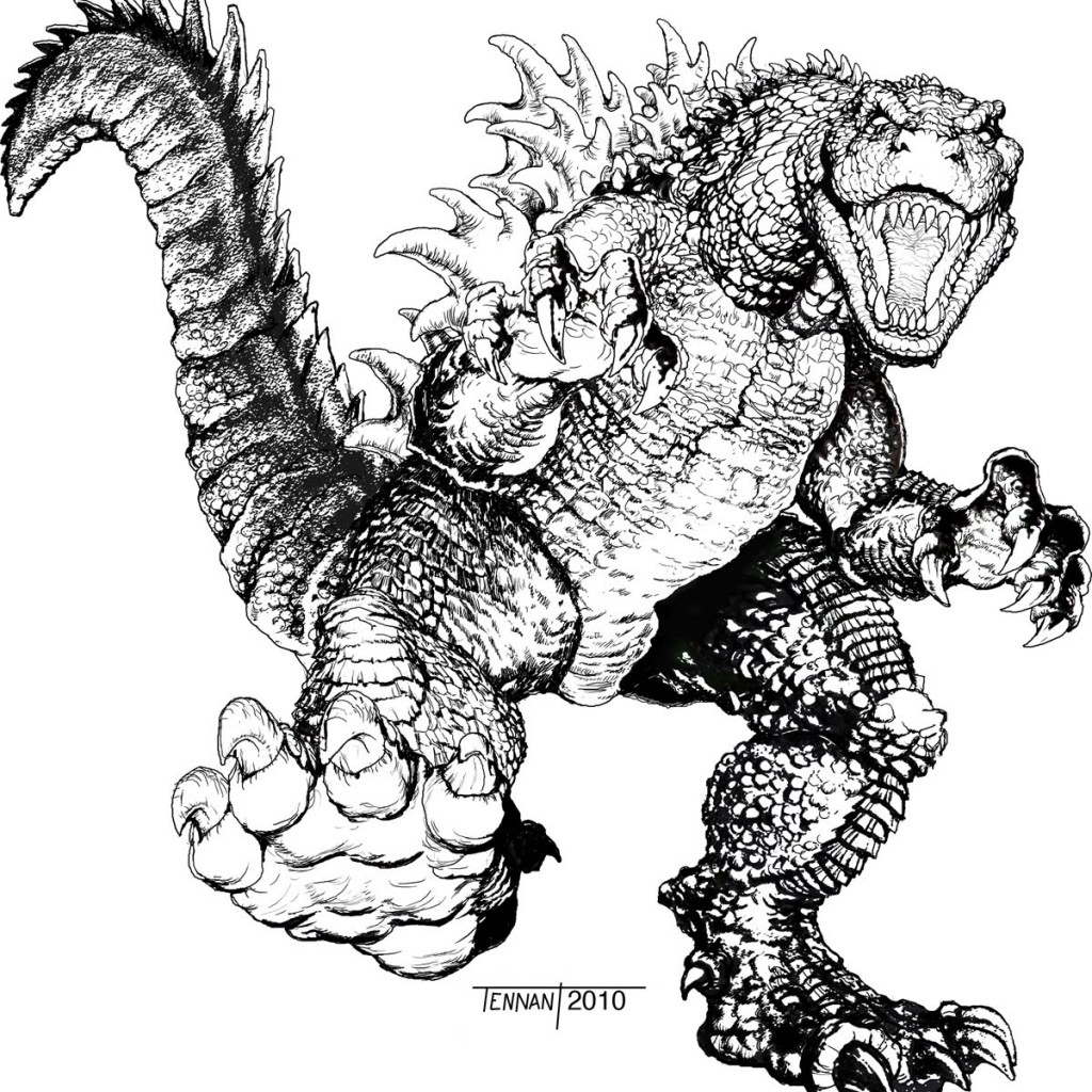 1024x1024 Godzilla Coloring Pages Top Free Godzilla Coloring Pages Printable