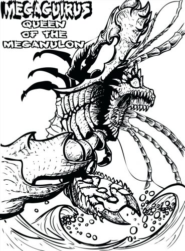 369x500 Coloring Pages Godzilla Coloring Pages Space Godzilla Coloring
