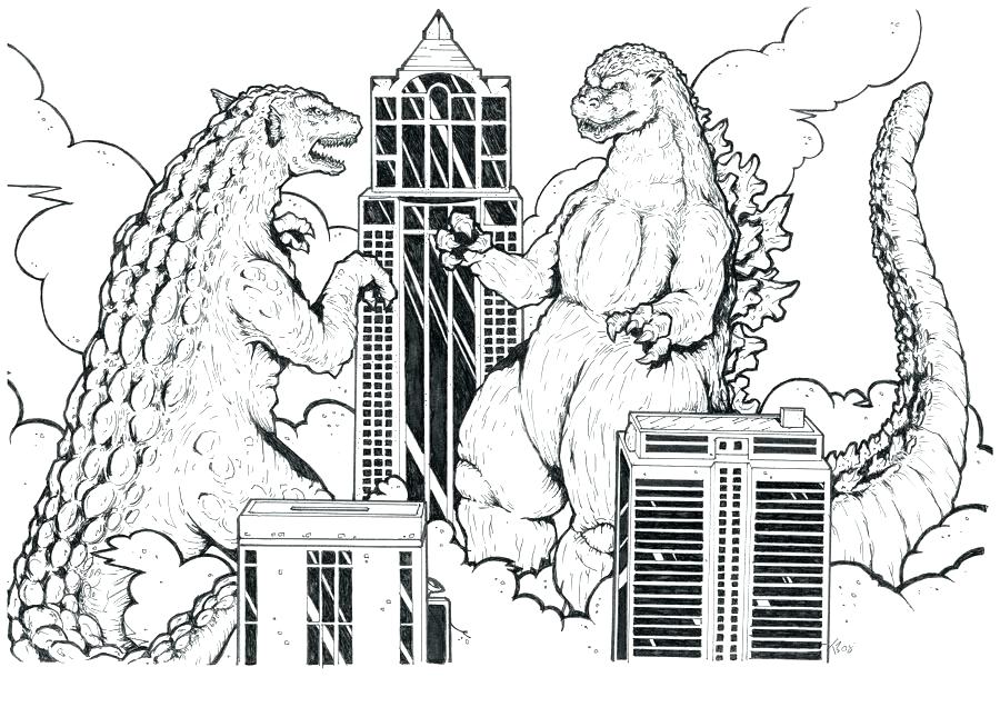 Godzilla Coloring Pages 2014 at GetDrawings | Free download