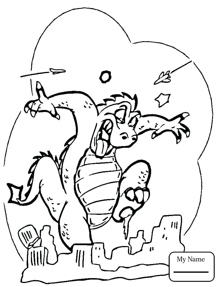 765x1002 Godzilla Coloring Pictures