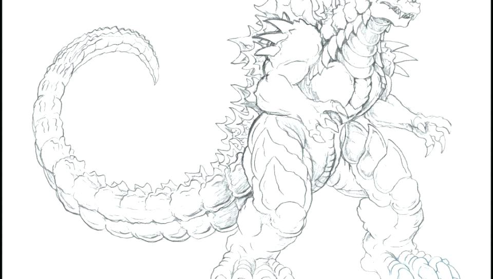 Godzilla Coloring Pages To Print at GetDrawings | Free download