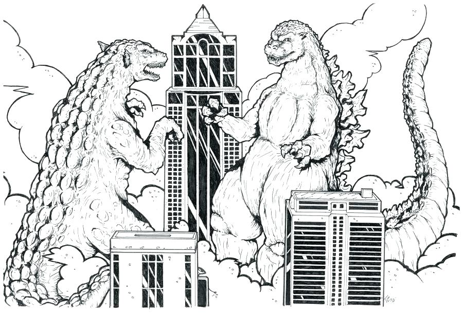 900x636 Godzilla Coloring Pages Excellent Ideas Coloring Pages Coloring