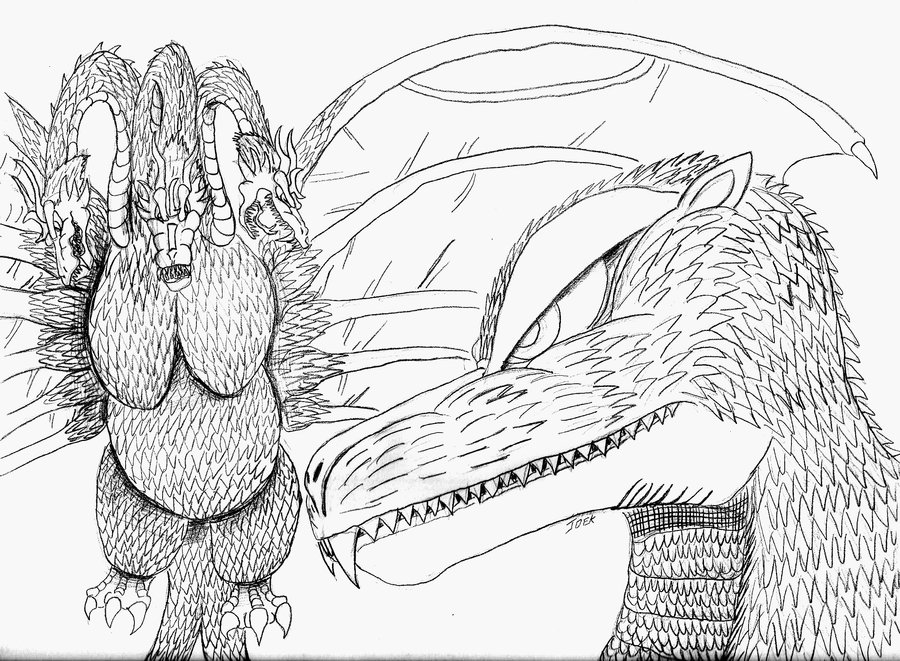 900x661 Godzilla Printable Coloring Pages