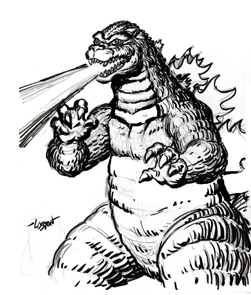851x1000 Printable Godzilla Coloring Pages Remarkable Book