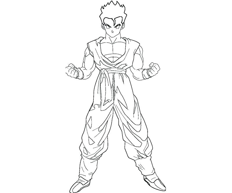 800x667 Super Saiyan Coloring Pages Printable Me Dragon Coloriage Ball Z