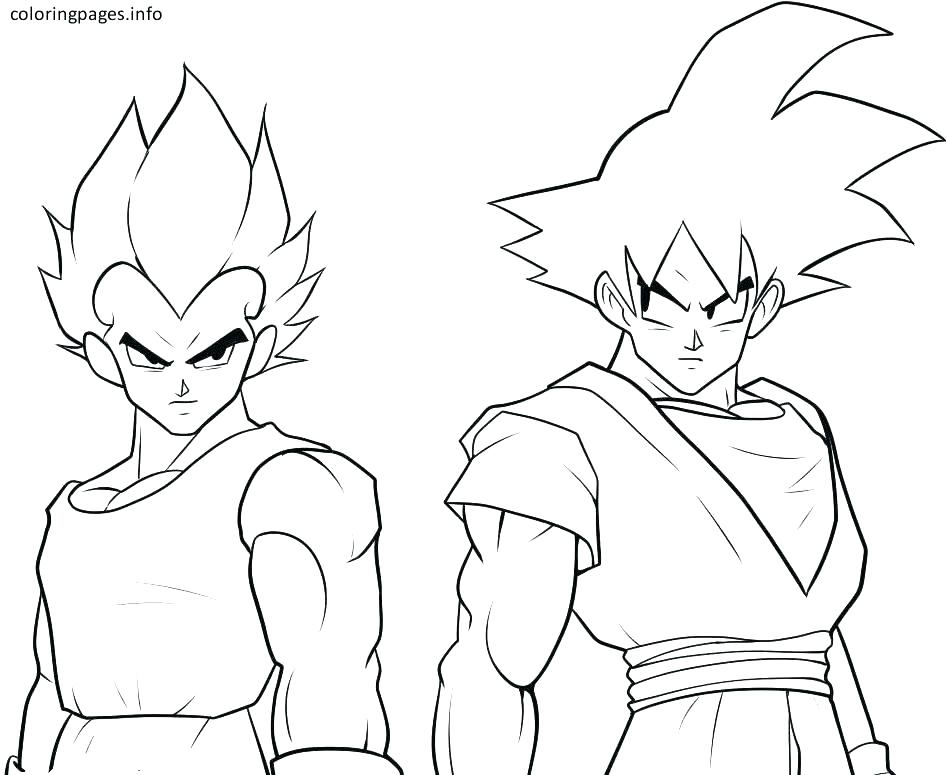 947x775 Goku Coloring Games Goku Super Saiyan Coloring Pages