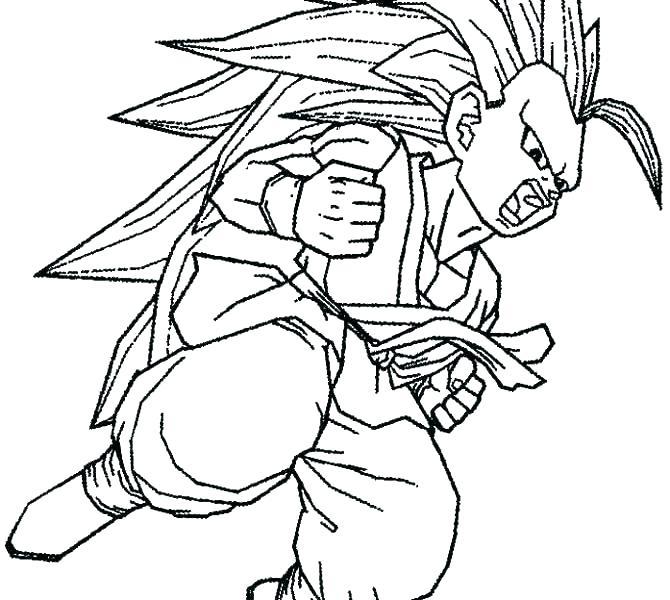 670x600 Goku For Coloring Kid Coloring Pages Epic Printable Coloring Goku