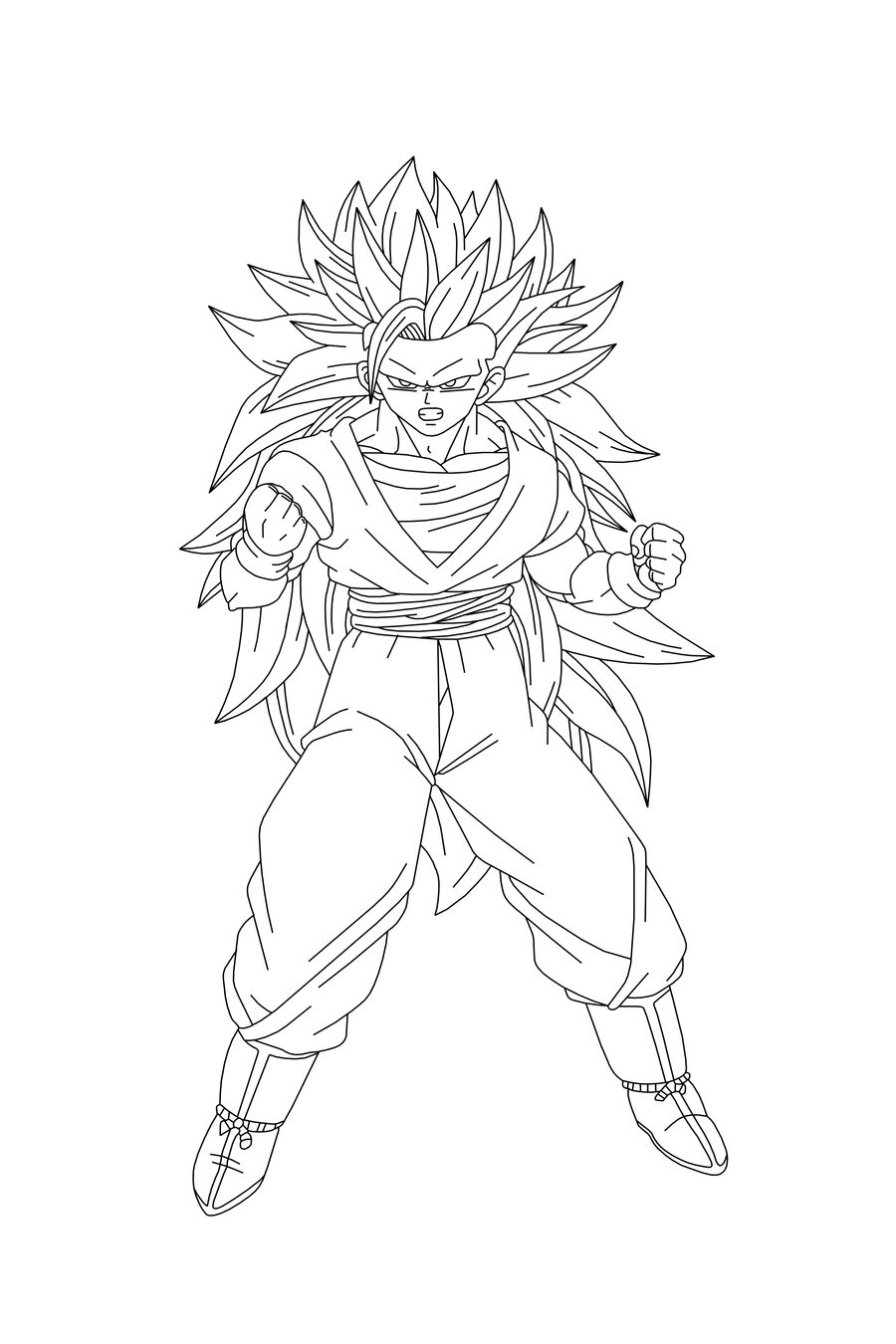 900x1350 Goku Coloring Pages Lovely Free Goku Coloring Pages Logo