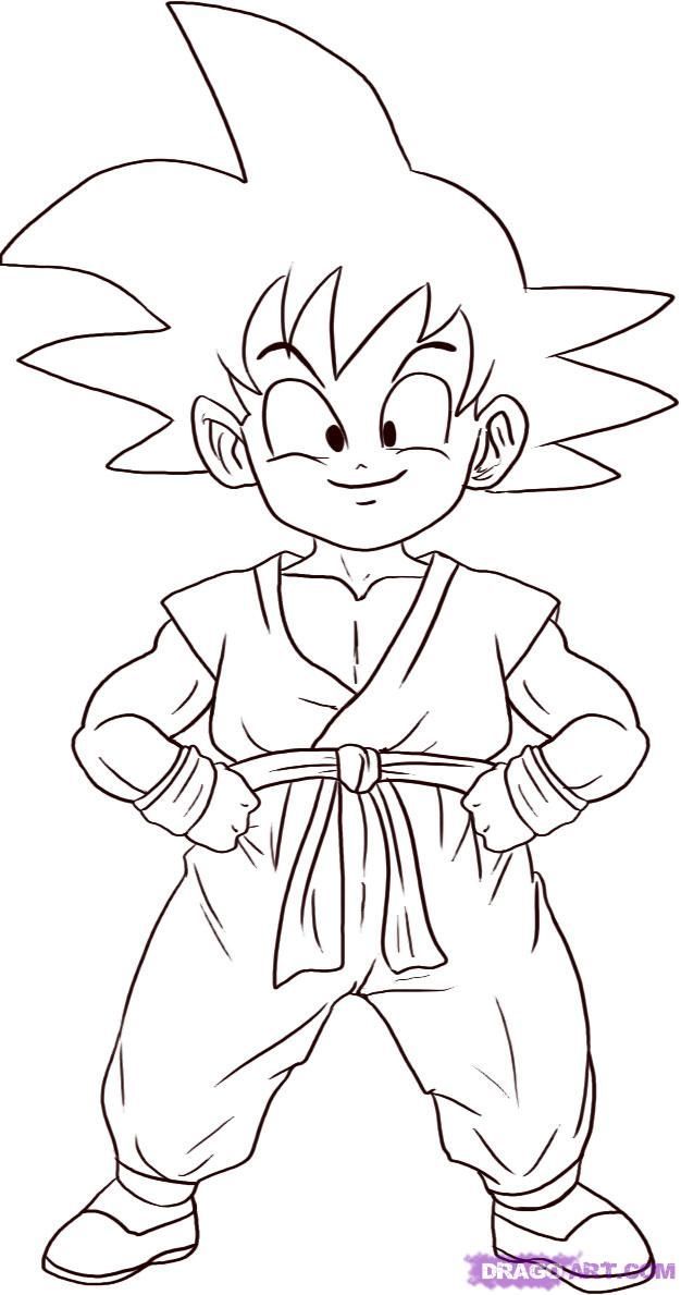 626x1189 Dragon Ball Z Goku Super Saiyan Coloring Page Coloring Pages