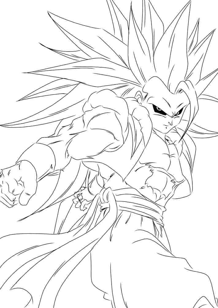 711x1006 Wonderful Ideas Printable Dragon Ball Z Coloring Pages Bold Idea