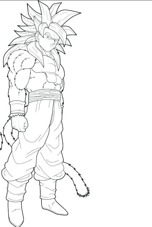 The best free Goku coloring page images. Download from 861 free ...