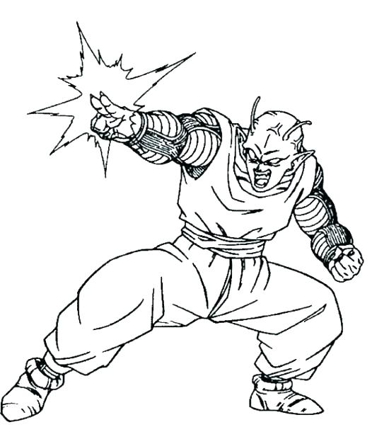 550x627 Goku Coloring Games Goku Vs Vegeta Coloring Pages Games