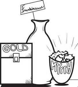 269x300 Gold Frankincense And Myrrh Coloring Pages, Printable Christmas