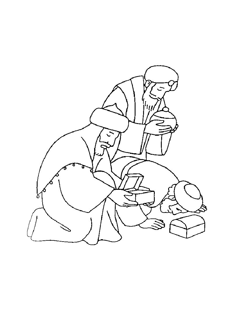 820x1060 Three Kings Coloring Pages