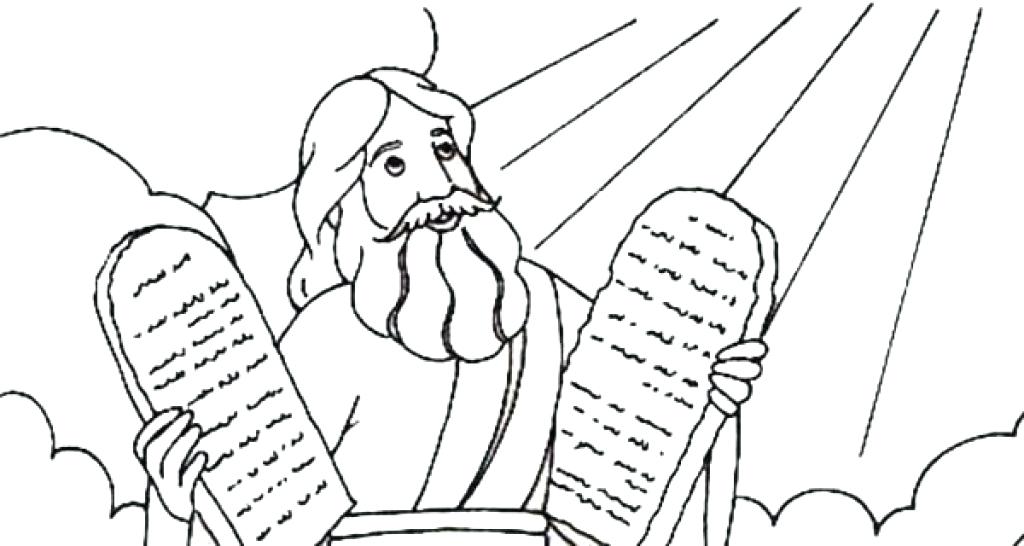 1024x546 Golden Calf Coloring Page Ten Commandments Coloring Sheets Images