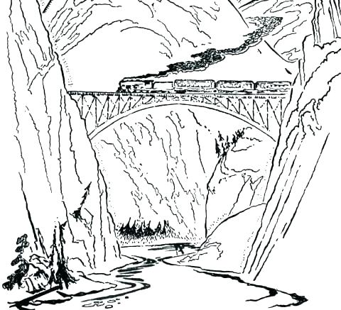 480x437 Golden Gate Bridge Coloring Page Sphinx Coloring Page