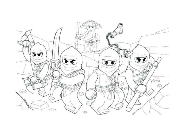 707x500 Lego Ninjago Coloring Page Complete Coloring Pages Print Printable