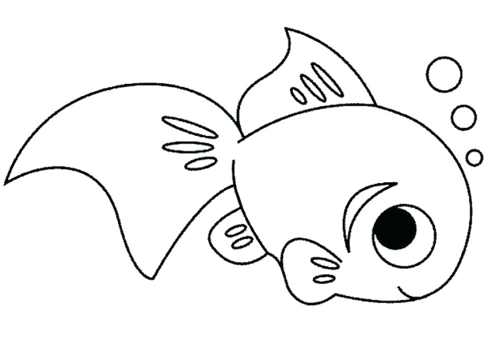 960x678 Fish Coloring Page Free Free Printable Fish Coloring Pages