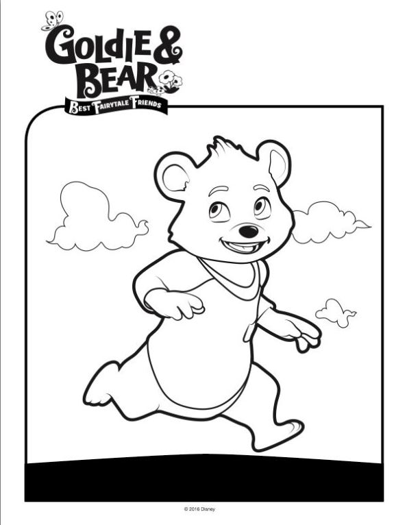 594x766 Kids N Coloring Pages Of Goldie And Bear