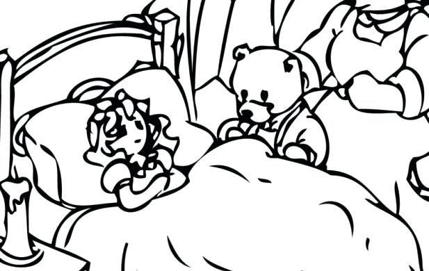 Goldilocks And The Three Bears Coloring Page at GetDrawings | Free download