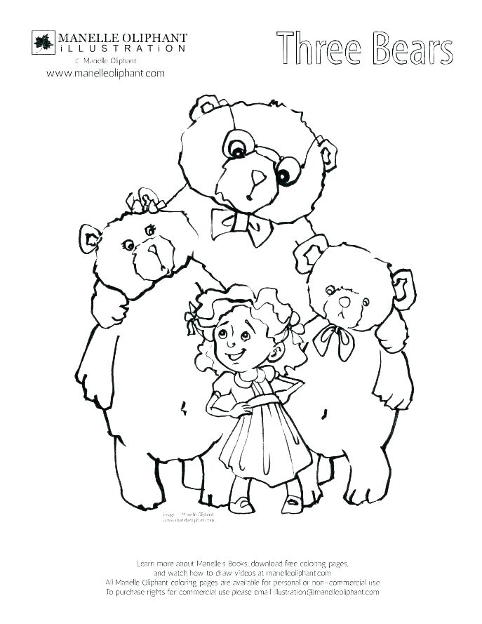 687x889 Goldilocks Coloring Page Coloring Page Coloring Page Epic Coloring