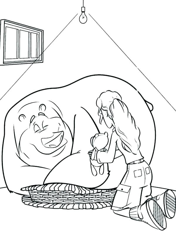 600x850 Goldilocks And The Three Bears Printable