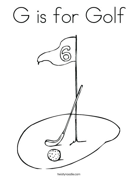 468x605 Golf Coloring Page Coloring Page Golf Club Coloring Pages Volet