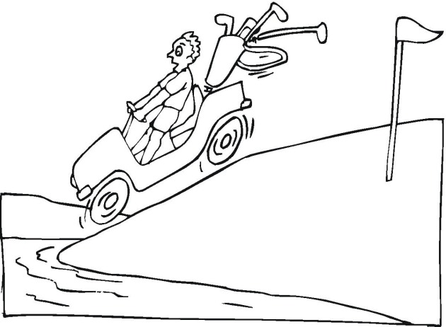 630x462 Golf Coloring Pages