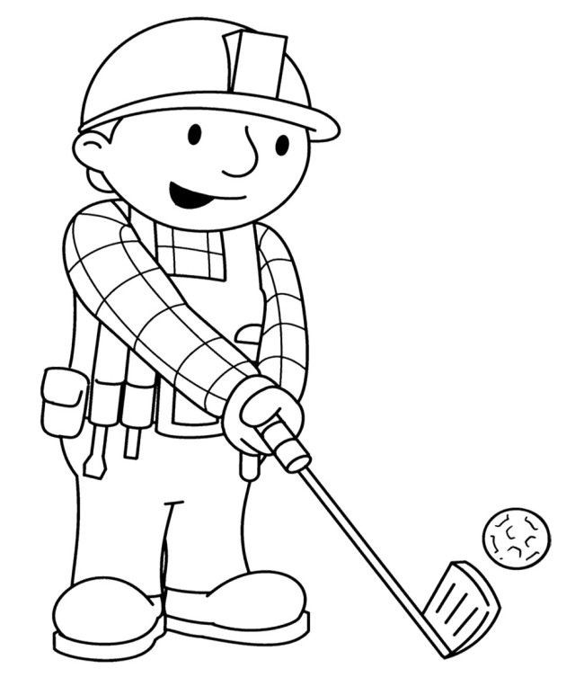 650x773 Golf Coloring Pages Printable Lovely Best Coloring Pages Images