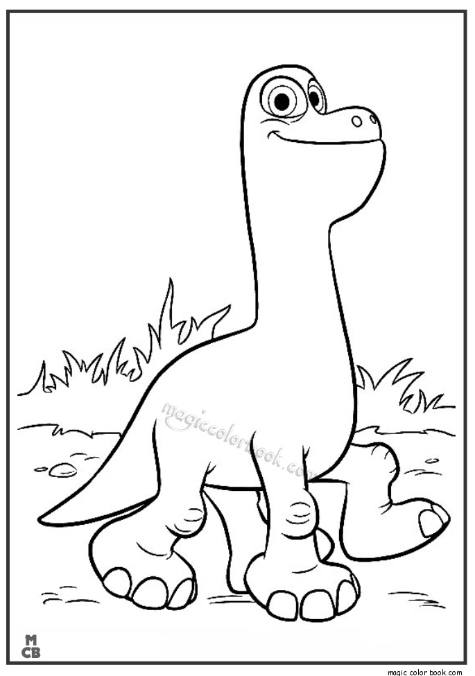 685x975 Good Dinosaur Coloring Pages Free Printable Mewarnai