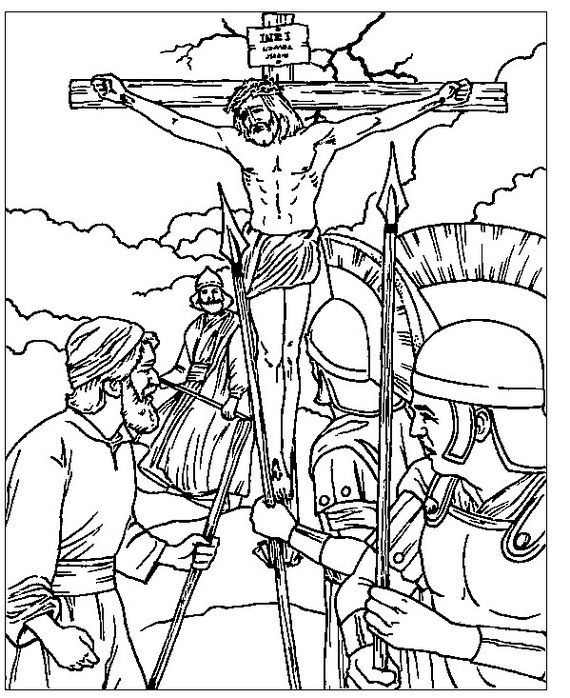 570x698 Good Friday Coloring Pages And Pintables For Kids Coloring Pages