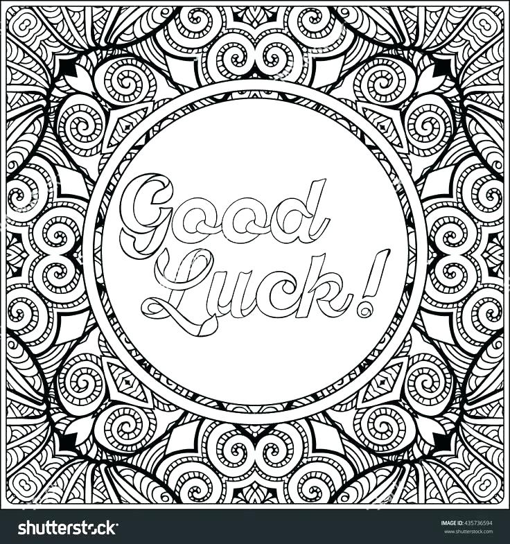 736x785 Good Luck Coloring Pages Good Coloring Pages Free Labor Day
