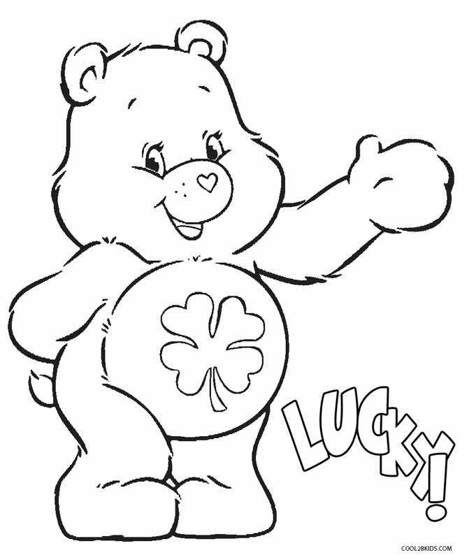 671x794 Printable Care Bears Coloring Pages For Kids