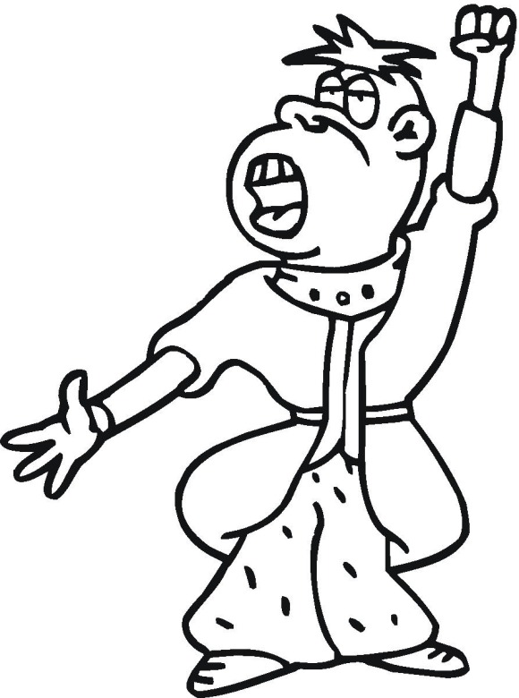 580x780 Free Good Morning Coloring Pages