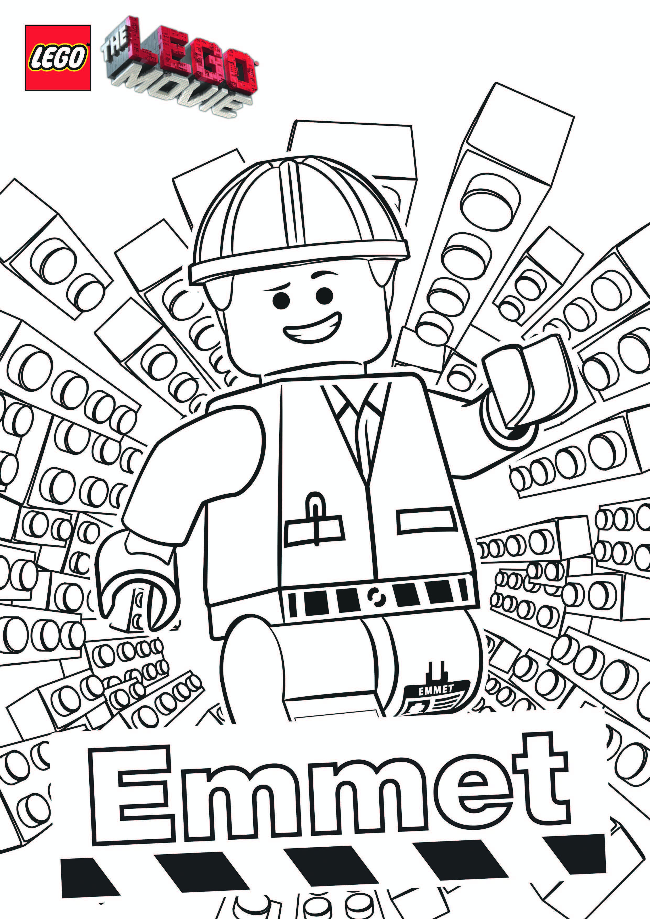 2481x3508 Unique Emmet Lego Movie Coloring Pages The Leg