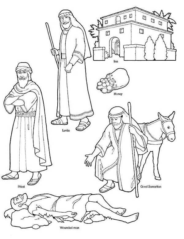 600x780 Good Samaritan Coloring Page Best Of Good Samaritan Bible Coloring