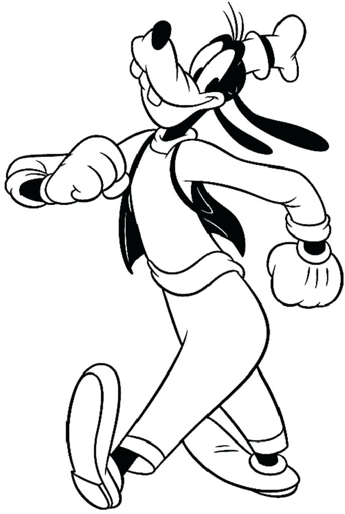 688x1024 Fresh Disney Goofy Coloring Pages Or Goofy Coloring Pages Com
