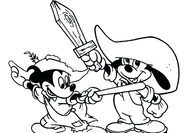 768x543 Lovely Disney Goofy Coloring Pages And Goofy Print Coloring