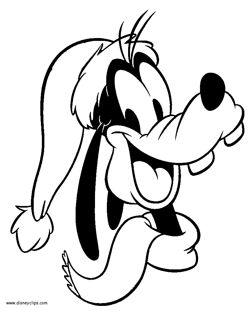 800x1022 Goofy Coloring Pages Beautiful Goofy Coloring Pages Logo