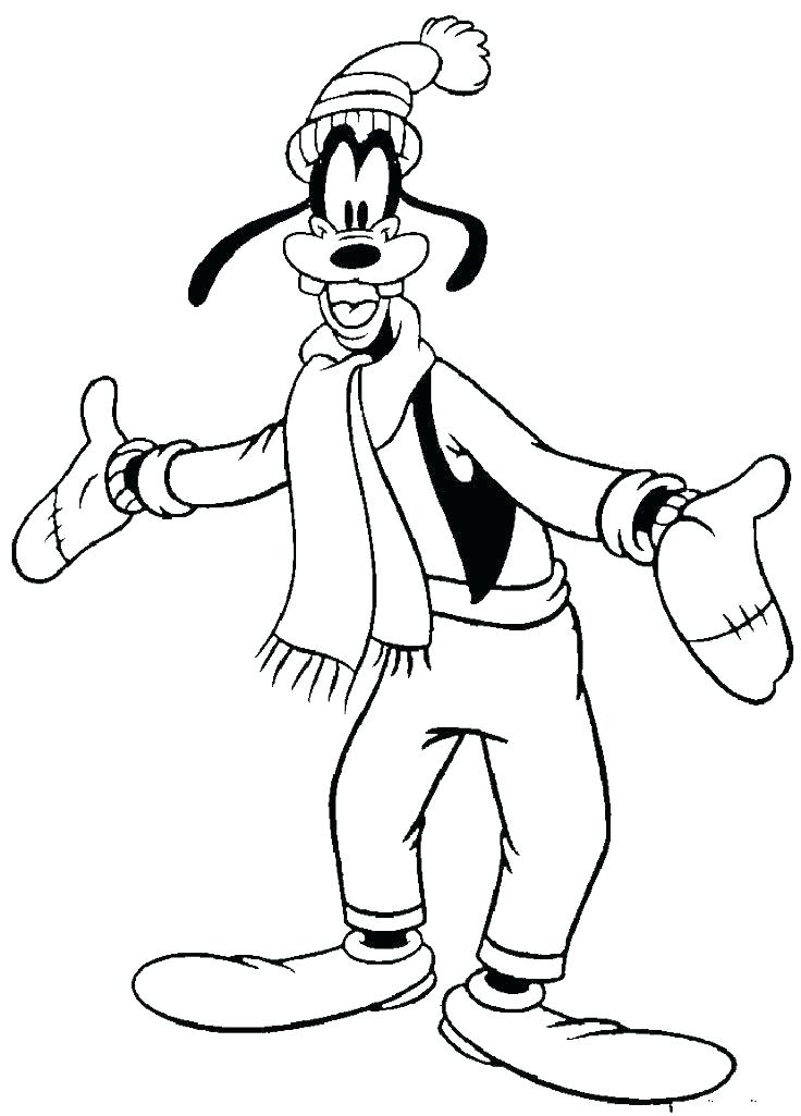 736x1025 Goofy Coloring Pages Goofy Coloring Page Goofy Coloring Pages